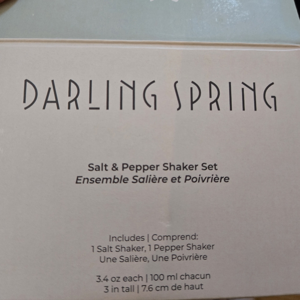 Darling Spring Salt & Pepper Shaker Set - Picture 3 of 4